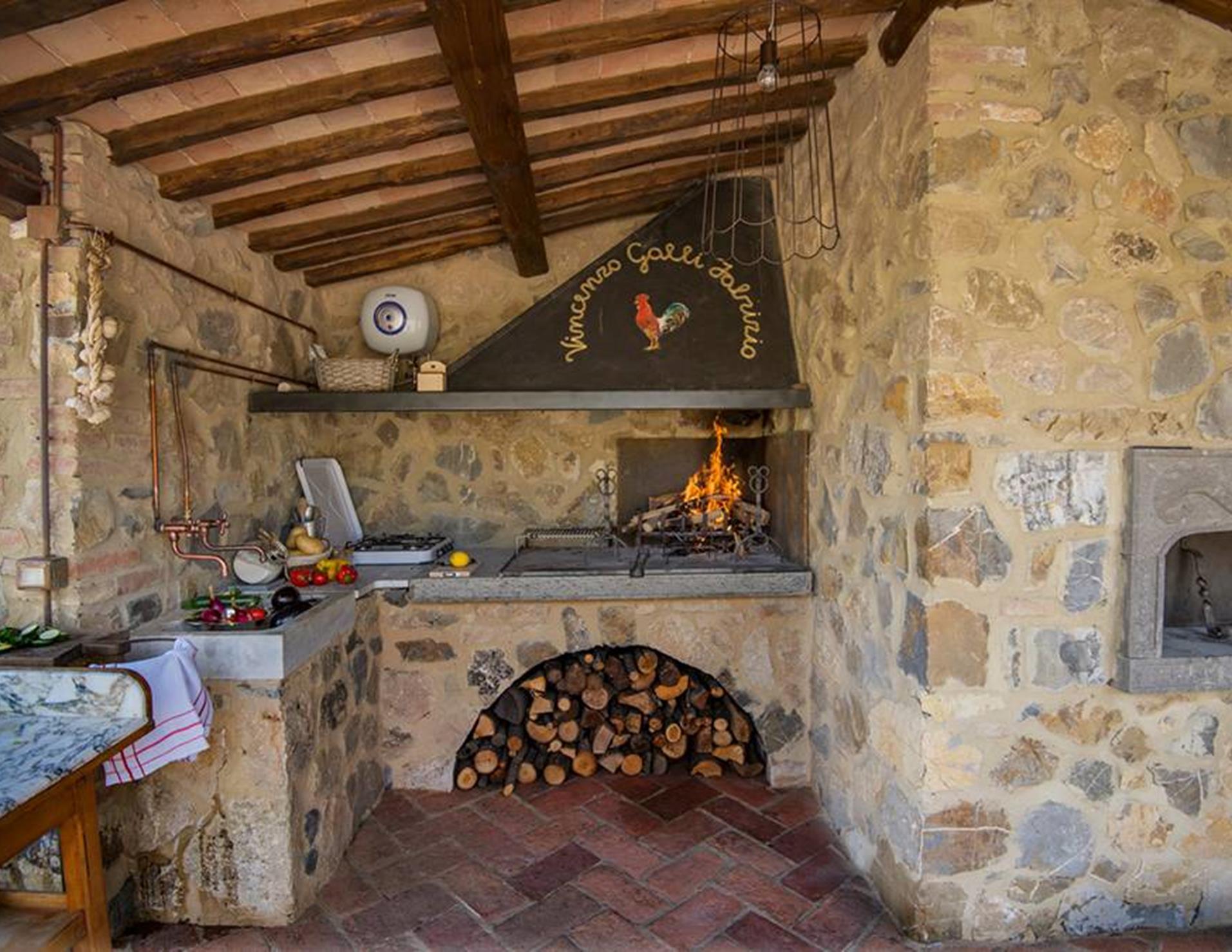 Villa Rufeno - Outdoor Kitchen
