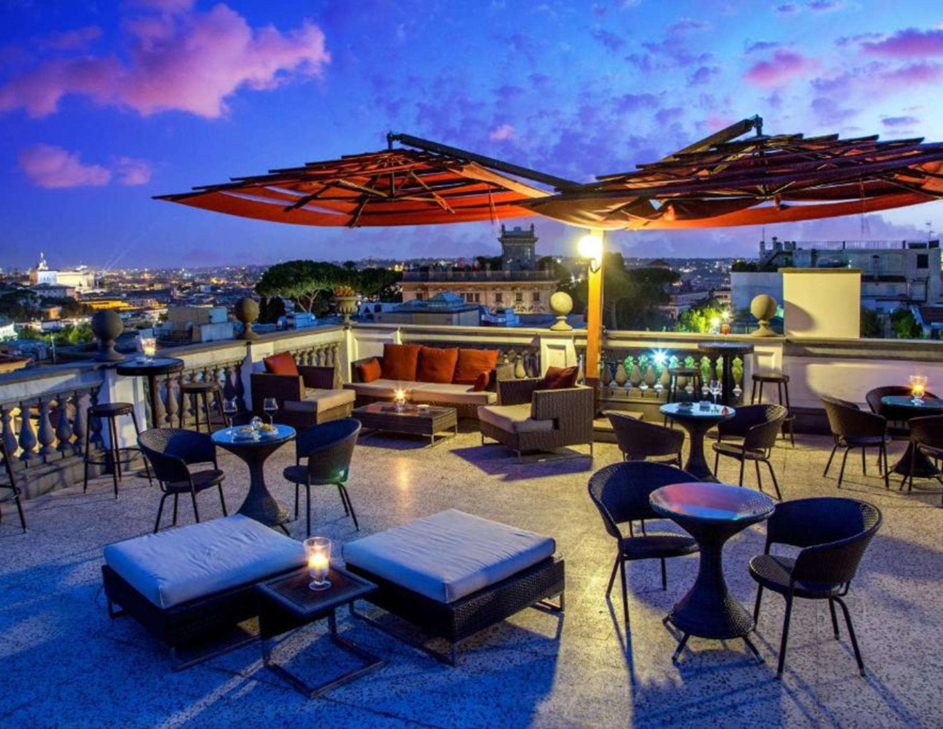 Hotel Savoy Roma - Terrace