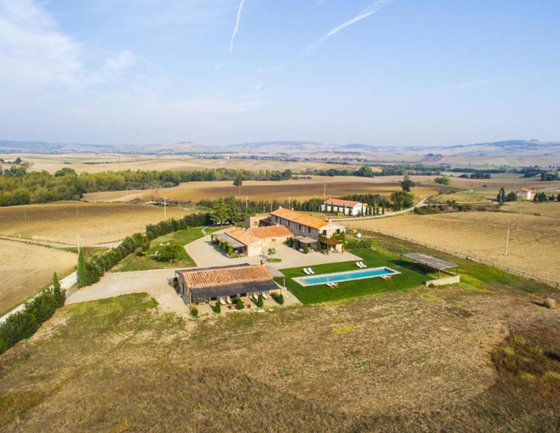 Locanda In Tuscany - Aerial View