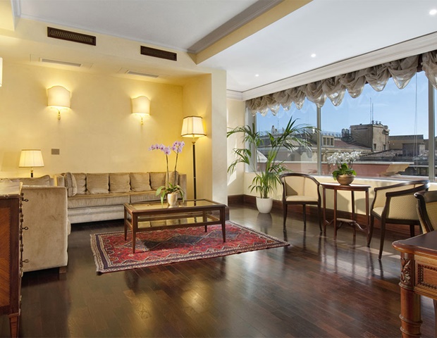 Ambasciatori Palace Hotel - Living Room
