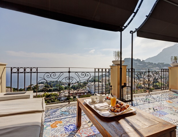 Capri Tiberio Palace - Breakfast Service