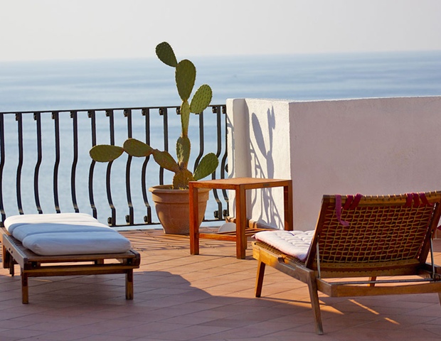 Hotel Punta Scario - Private Terrace